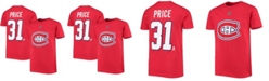 Outerstuff Youth Boys Carey Price Red Montreal Canadiens Player Name Number T-shirt